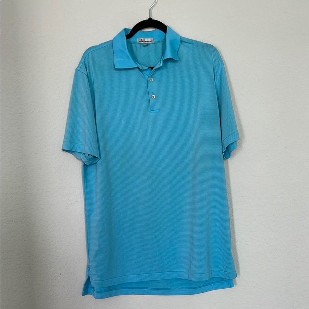Men's Blue Peter Millar Polo Shirt